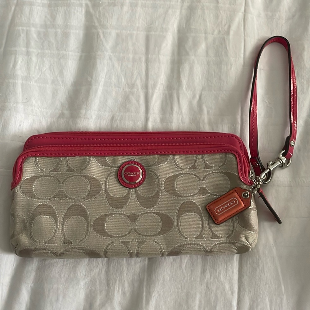 Coach wristlet